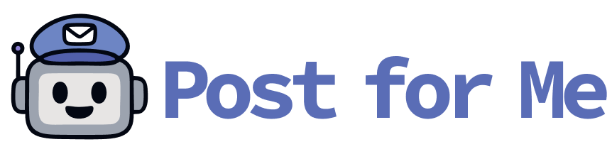 Post for Me Logo